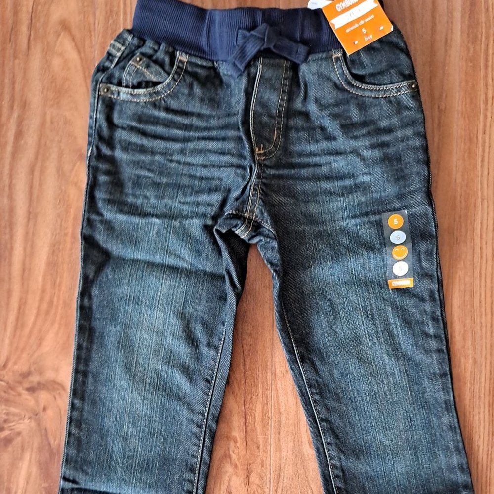 NWT Gymboree Comfort waist Boy's Jeans Sz 5
